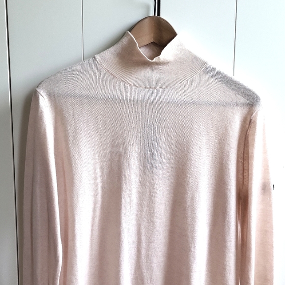 Banana Republic Men's Merino Wool Mock Turtle Neck - Size S - NWT - Picture 2 of 7